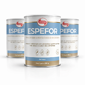 KIT 3 Espefor Vitafor 250g Espessante Alimentar