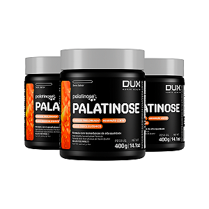 Kit 3 Palatinose Dux Neutro Sem Sabor 400g