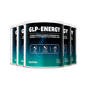 Kit 5 GLP Energy Apisnutri Limão 200g
