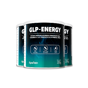 Kit 3 GLP Energy Apisnutri Limão 200g