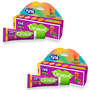 Kit 2 Carmed Hidratante Labial Incolor Cimed Fini Minho 10g