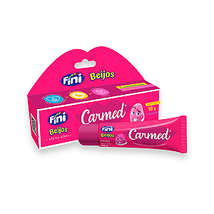 Carmed Hidratante Labial Cor Rosa Cimed Fini Beijos 10g
