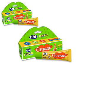 Kit 2 Carmed Hidratante Labial Incolor Cimed Bananas 10g