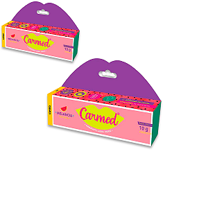 Kit 2 Carmed Hidratante Labial Incolor Cimed Melancia 10g