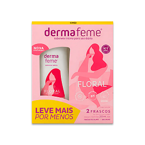 Sabonete Líquido Íntimo Dermafeme Floral Cimed 200ml