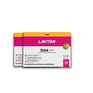 Kit 2 ZMA Femme Lavitan 30 Comprimidos