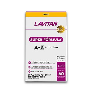 Multivitamínico Mulher Lavitan 60 Comprimidos