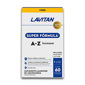 Multivitamínico Homem Lavitan 60 Comprimidos