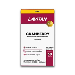 Cranberry Lavitan 30 Cápsulas