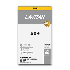 Multivitamínico 50+ Lavitan 60 Comprimidos Revestidos