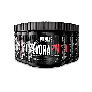 Kit 5 Pré Treino Évora V2 Darkness Uva 300g