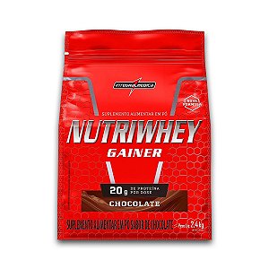 NutriWhey Gainer Whey Protein Integral Medica Chocolate 2,4kg