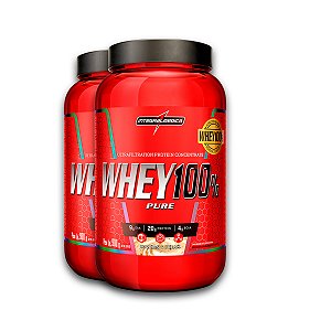 Kit 2 Whey 100% Puro Integral Medica Cookies and Cream 900g