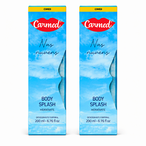 Kit 2 Body Splash Nas Nuvens Hidratante Cimed 200ml