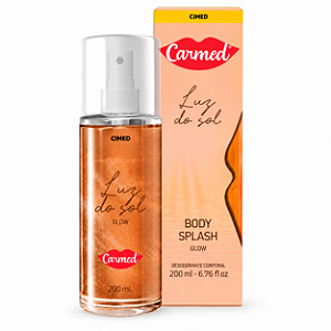 Body Splash Glow Luz do Sol Carmed 200ml