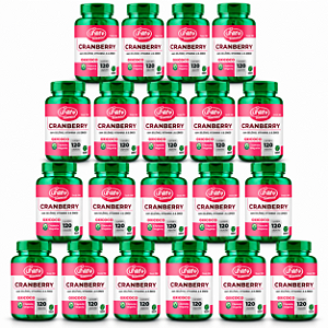 Kit 20 Cranberry 120 cápsulas Unilife