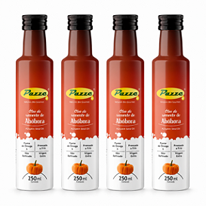 Kit 4 Óleo de Semente de Abóbora Pazze 250ml
