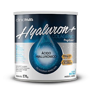 Hyaluron+ Colágeno com Ácido Hialurônico ClinicMAIS 275g
