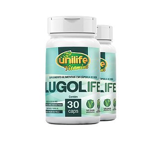 Kit 2 Lugolife Suplemento alimentar de Iodo Unilife 30 cápsulas