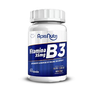 Vitamina B3 Apisnutri 60 cápsulas