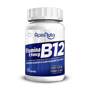 Vitamina B12 Apisnutri 60 cápsulas