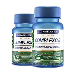 Kit 2 Complexo B Catarinense 60 Cápsulas