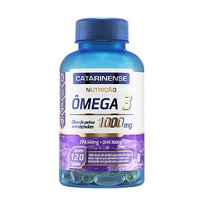 Ômega 3 EPA 540mg DHA 360mg Catarinense 120 cápsulas