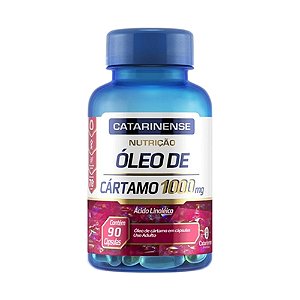 Óleo de Cartamo 1000mg Catarinense 90 cápsulas