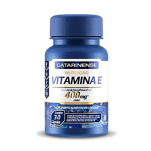 Vitamina E 400mg Catarinense 30 cápsulas