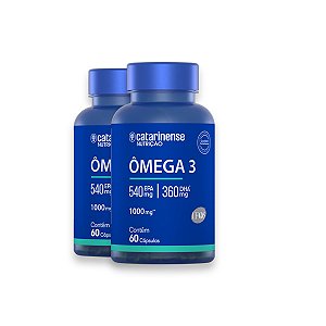 Kit 2 Ômega 3 EPA DHA Catarinense 60 Cápsulas