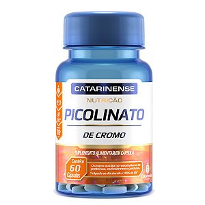 Picolinato de Cromo Catarinense Pharma 60 cápsulas