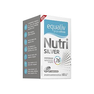 Nutri Silver Polivitamínico de A a Z Equaliv 60 cápsulas gel