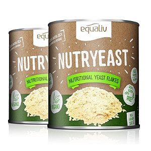 Kit 2 Nutryeast Nutritional Yeast Flakes Equaliv 180g