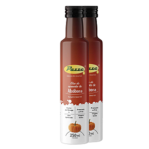 Óleo de Semente de Abóbora Pazze Extra Virgem 250ml Kit 02 Und