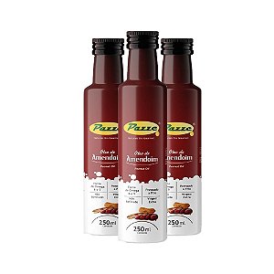 Kit 3 Óleo de Amendoim Extra Virgem Pazze 250ml