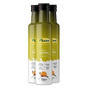 Kit 3 Óleo de Cártamo Extra Virgem Pazze 250ml