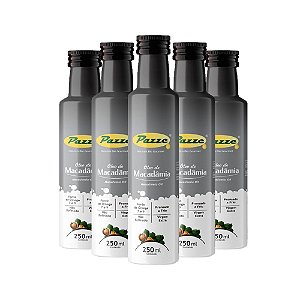 Kit 5 Óleo de Macadâmia Extra Virgem Pazze 250ml