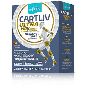 Cartliv Ultra MDK Colágeno Tipo 2 Equaliv 30 Cápsulas