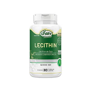 Lecitina de Soja Unilife 60 Cápsulas