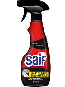 LIMPA GRELHAS E CHURRASQUEIRAS GATILHO SAIF 300ML