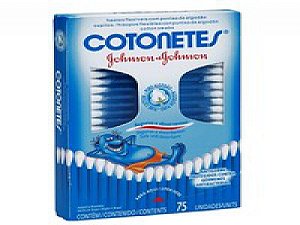 HASTES COTONETE JOHNSON 75UN CX