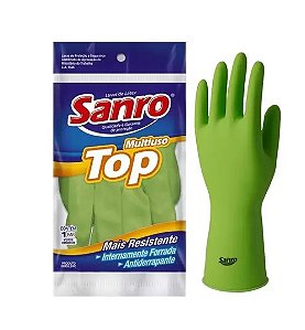 LUVA SANRO TOP FORRADA VERDE M [PAR]