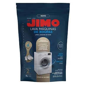 JIMO LAVA MAQUINAS DE ROUPAS PASTILHA 2X20G