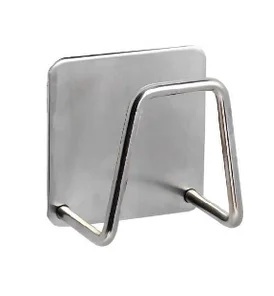 PORTA ESPONJA ADESIVO AÇO INOX