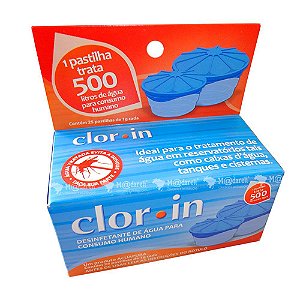 CLORIN CLORO P/CX DAGUA [25PAST X 1G]