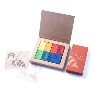 KIT Giz De Cera Apiscor 8 CORES