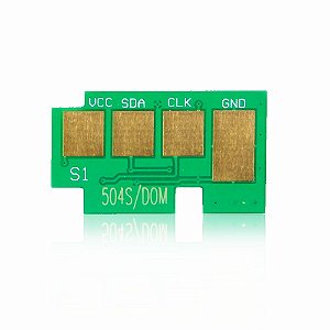 Chip para Samsung CLP-415 | CLX-4195FW | CLT-C504S Ciano