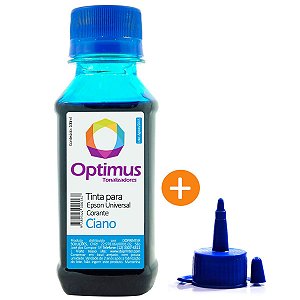 Tinta para Epson T673 | T673520 Ciano Claro EcoTank Optimus