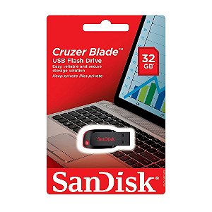 Pen Drive 32GB Sandisk Cruzer Blade