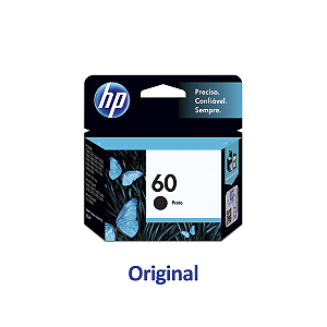 Cartucho HP 60 | CC640WB Preto Original 4,5ml